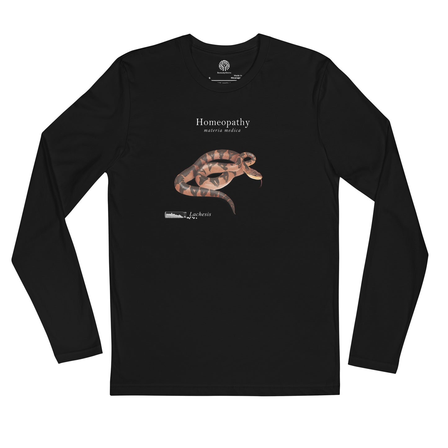 Long Sleeve Tee Unisex  - Lachesis (animal)