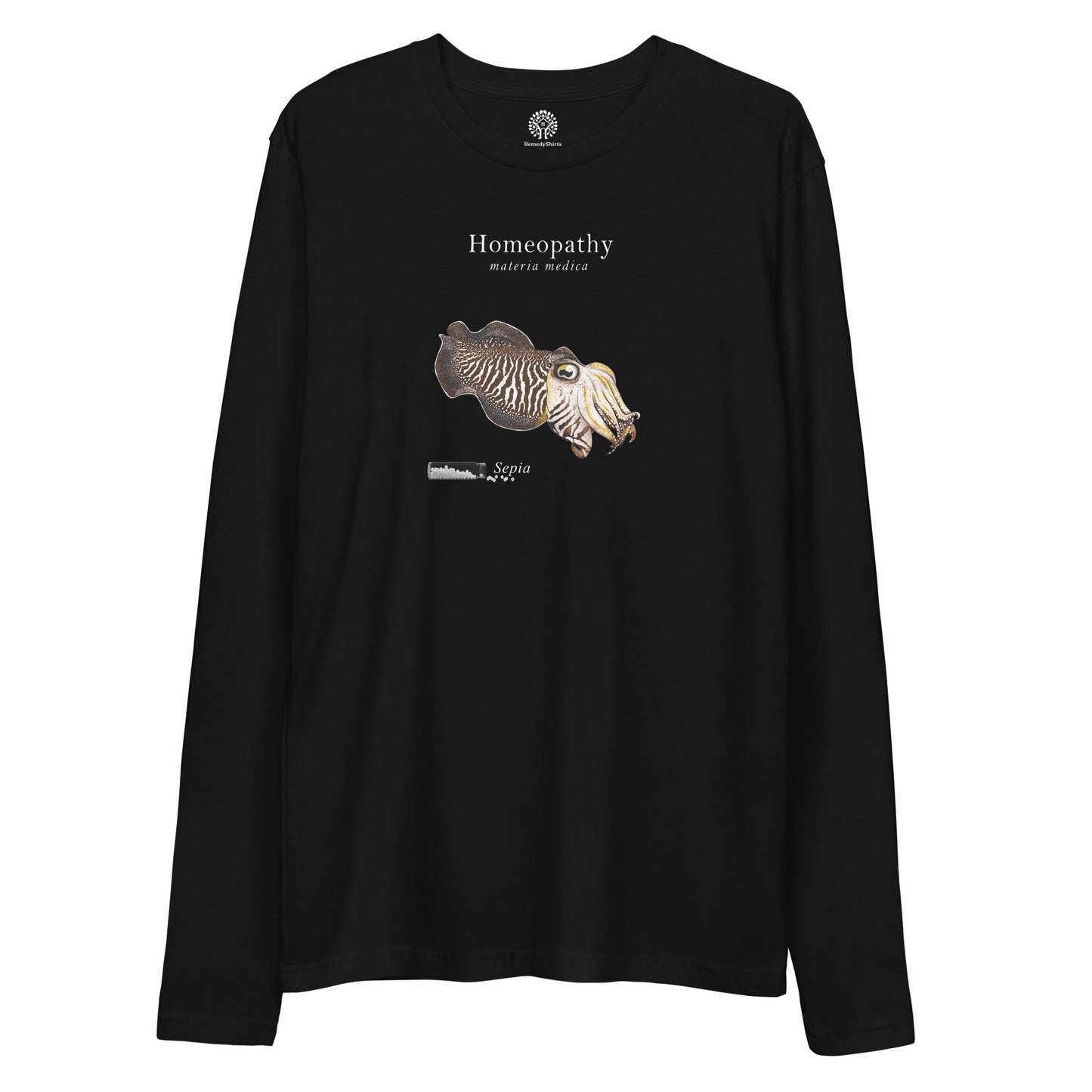 Long Sleeve Tee Unisex  - Sepia (animal)