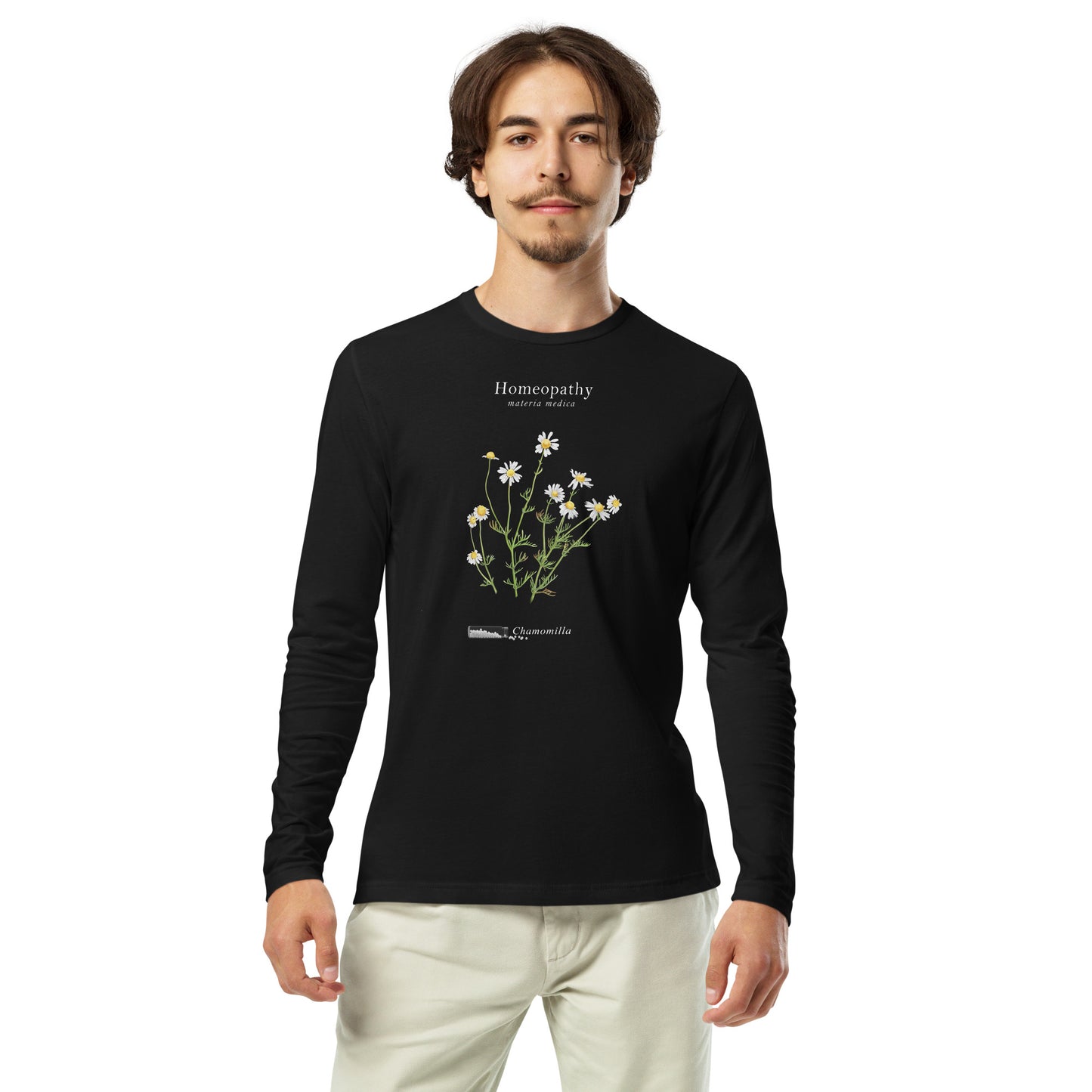 Long Sleeve Tee Unisex  - Chamomilla (plant)