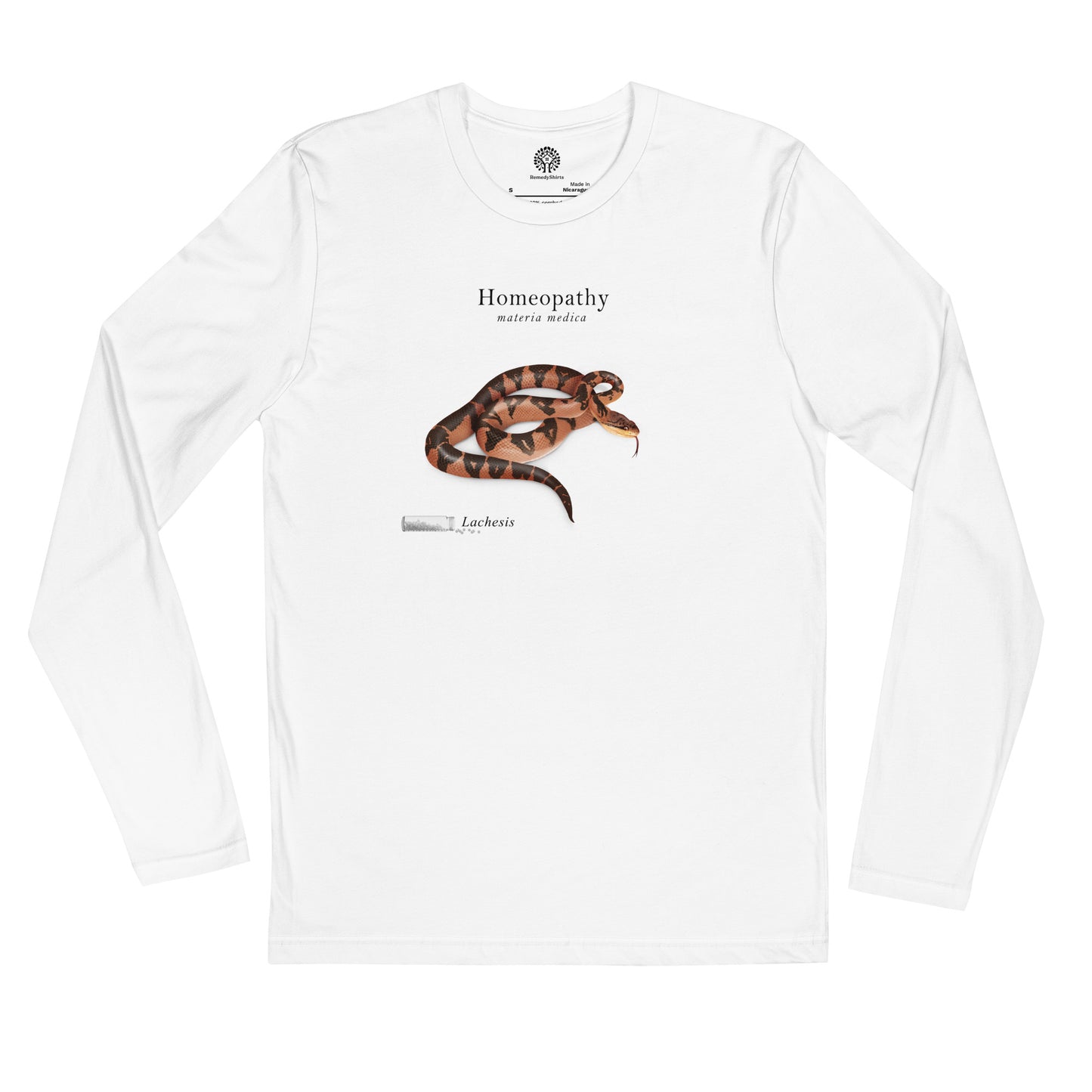 Long Sleeve Tee Unisex  - Lachesis (animal)