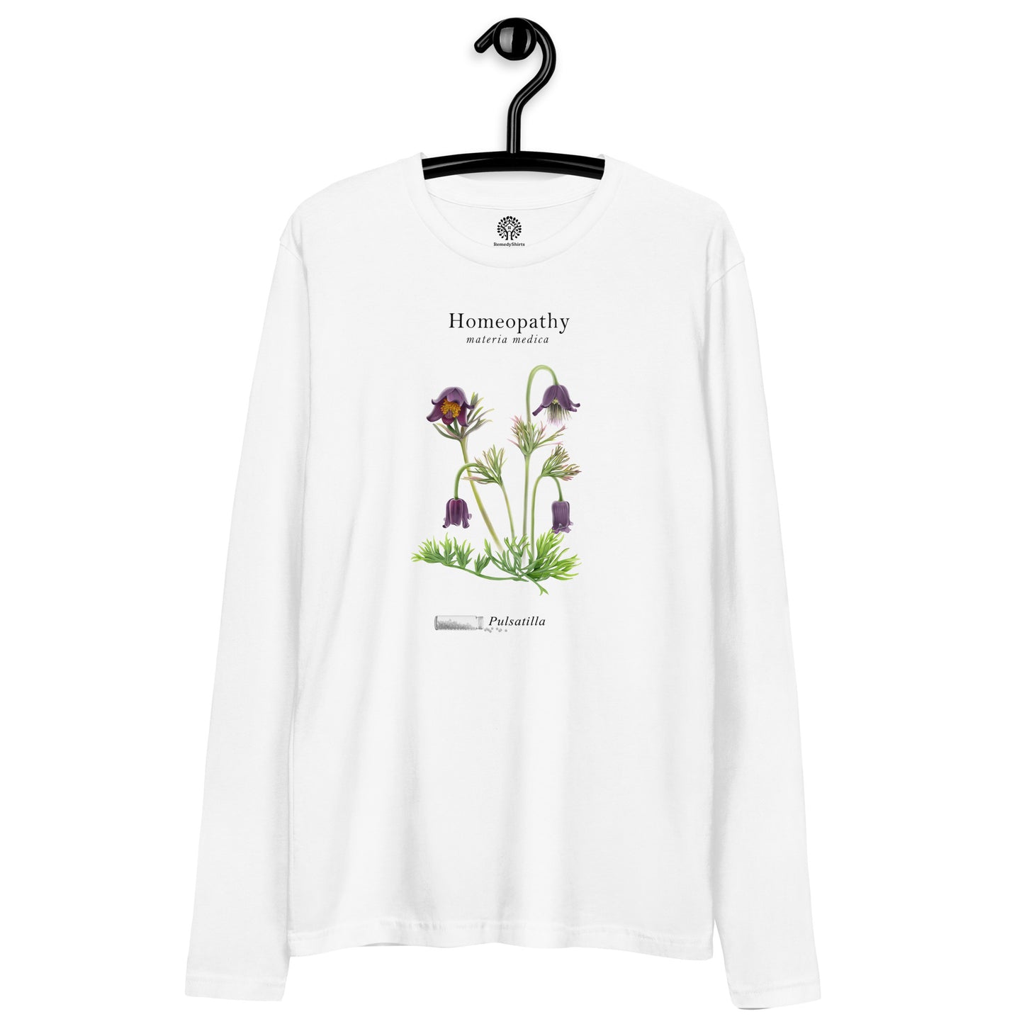 Long Sleeve Tee Unisex  - Pulsatilla (plant)