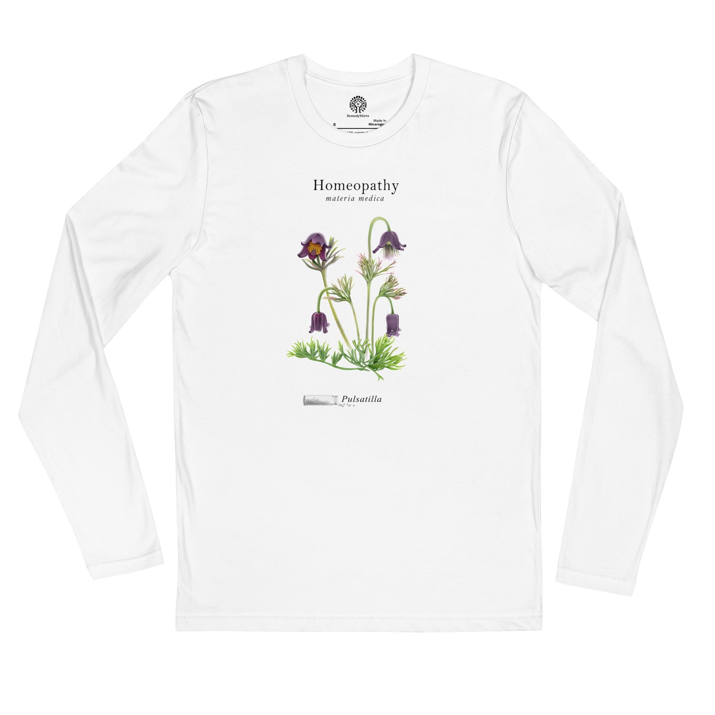 Long Sleeve Tee Unisex  - Pulsatilla (plant)