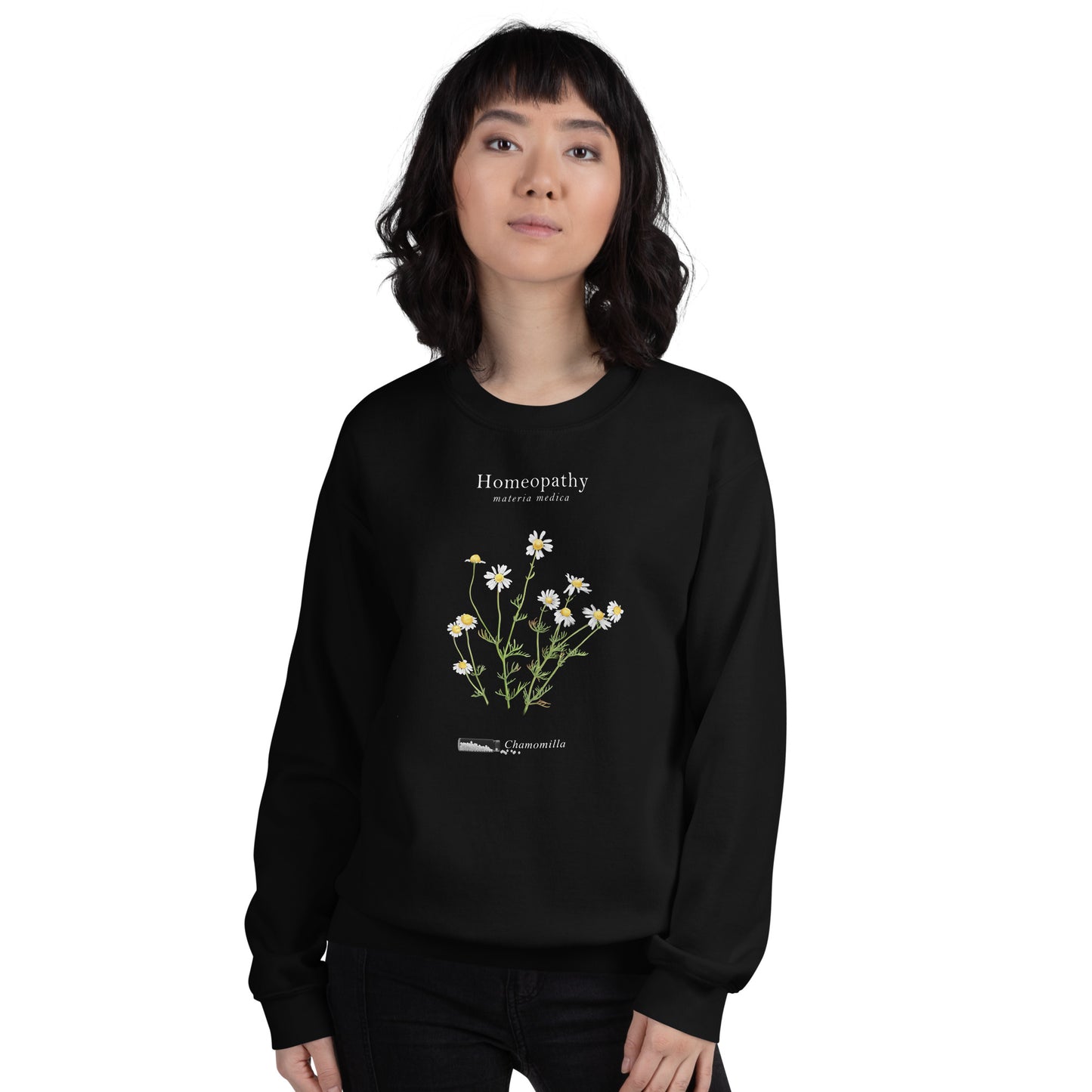 Sweatshirt Unisex  - Chamomilla (plant)