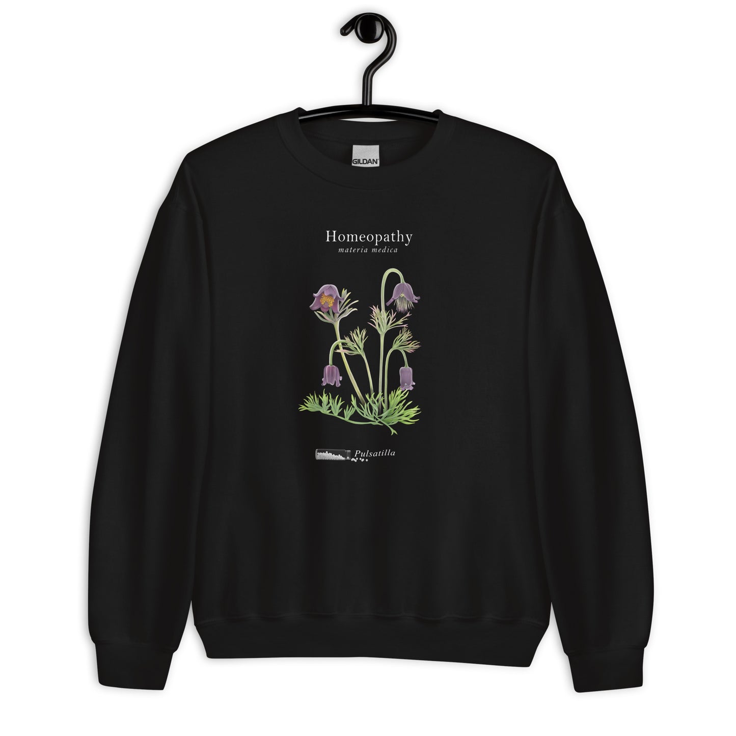 Sweatshirt Unisex  - Pulsatilla (plant)
