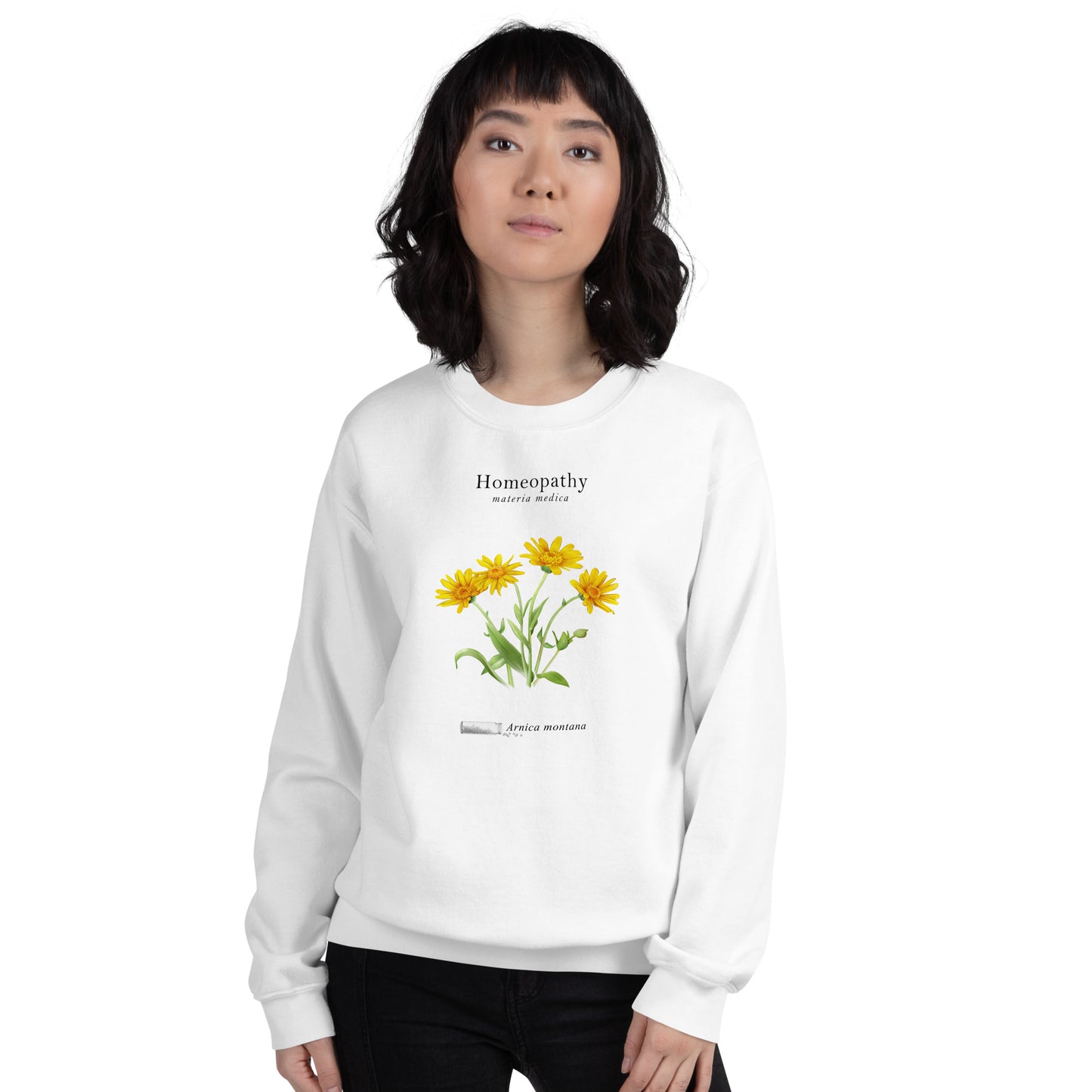 Sweatshirt Unisex  - Arnica (plant)