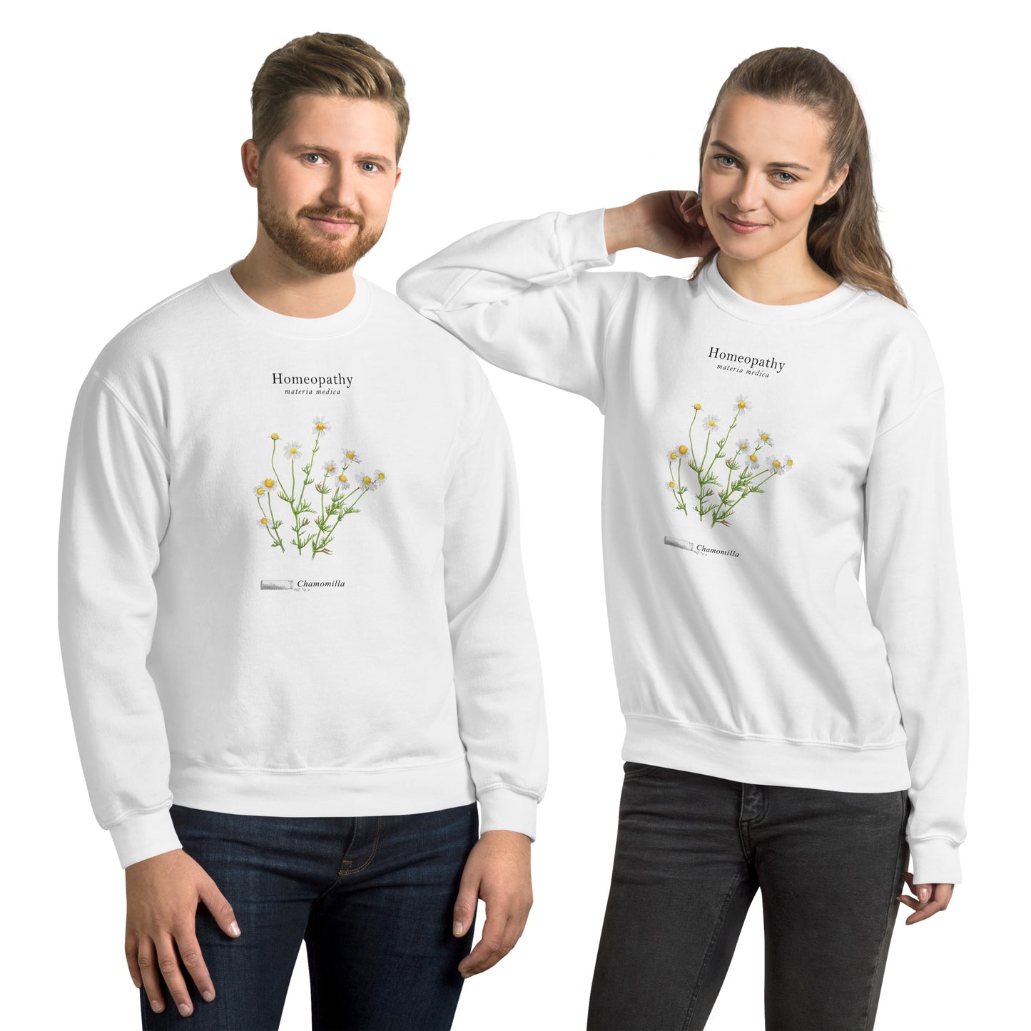 Sweatshirt Unisex  - Chamomilla (plant)