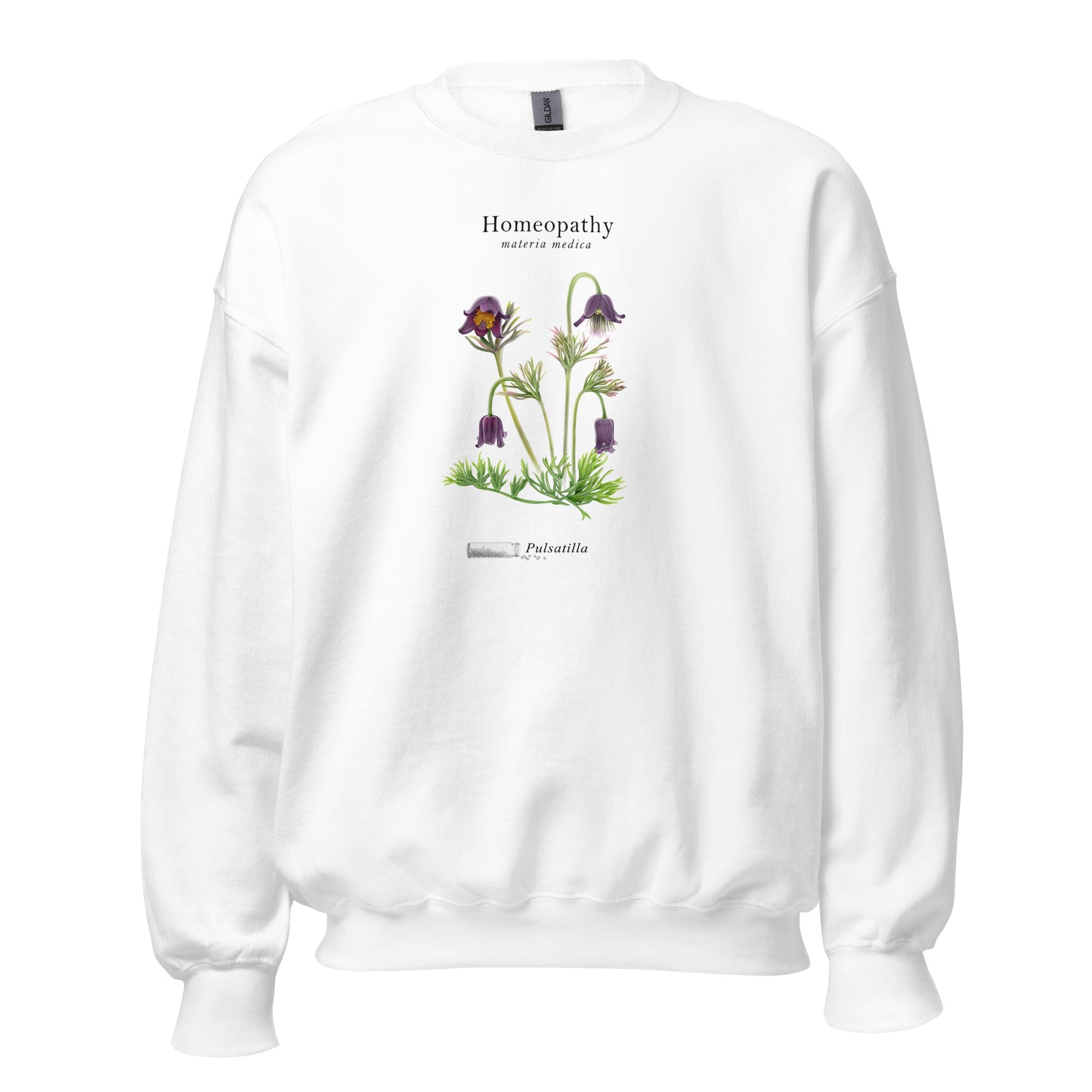 Sweatshirt Unisex  - Pulsatilla (plant)
