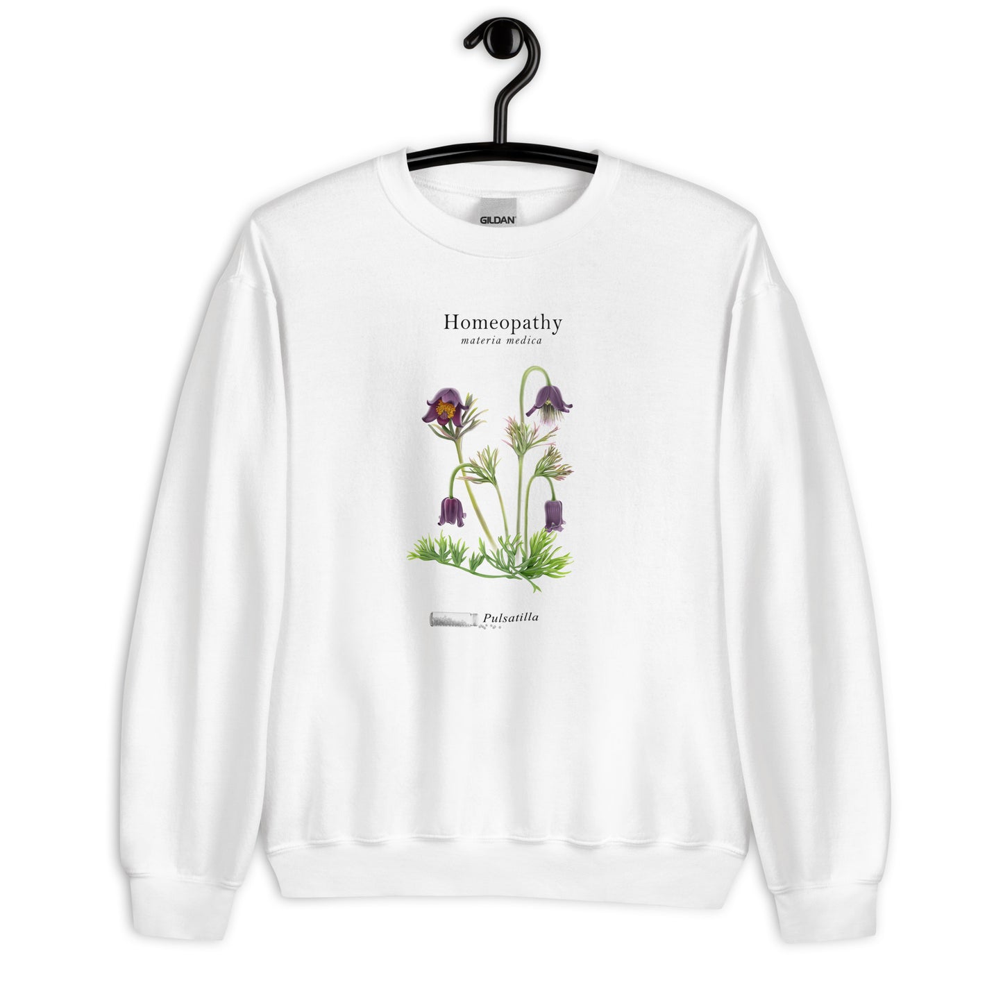 Sweatshirt Unisex  - Pulsatilla (plant)